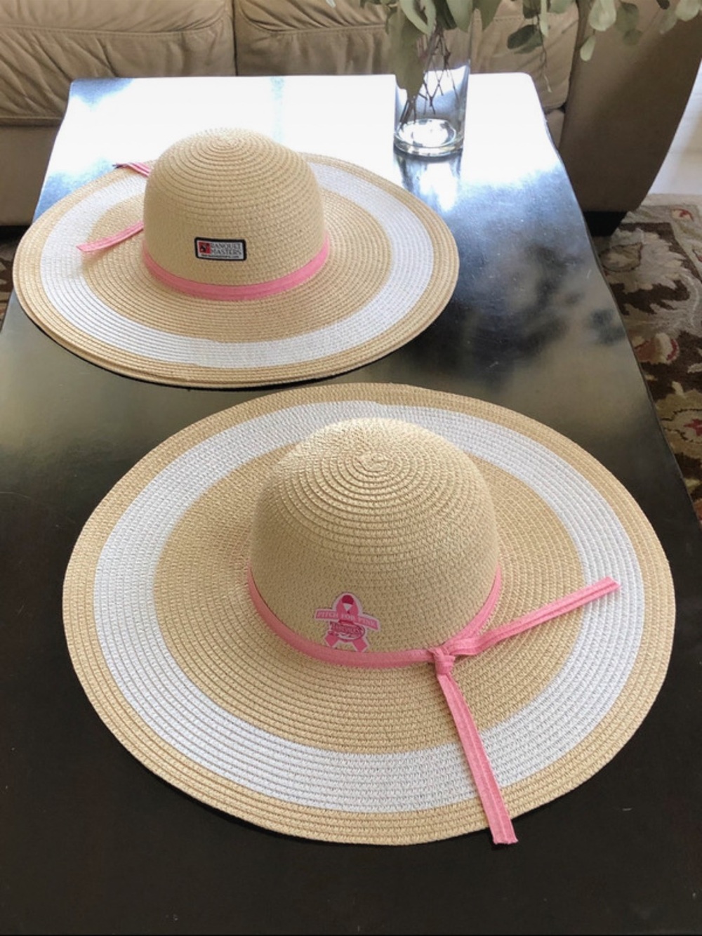 More pics of New Wide Brimmed Ultra-braid Straw Sun Hat